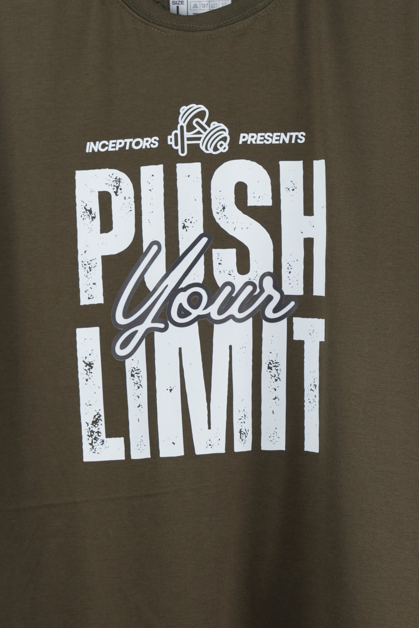 Push Your Limit T-Shirt - Inceptors Wear | Premium Gym & Casual Tee