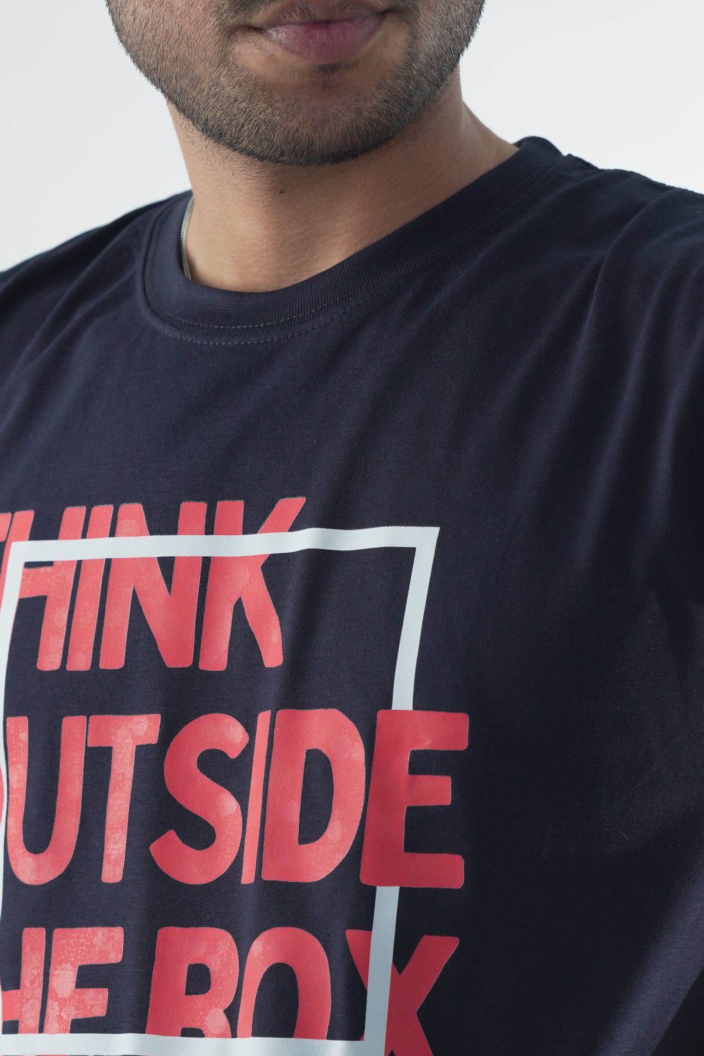 Navy Blue Think Out of the Box T-Shirt – Inceptors Wear