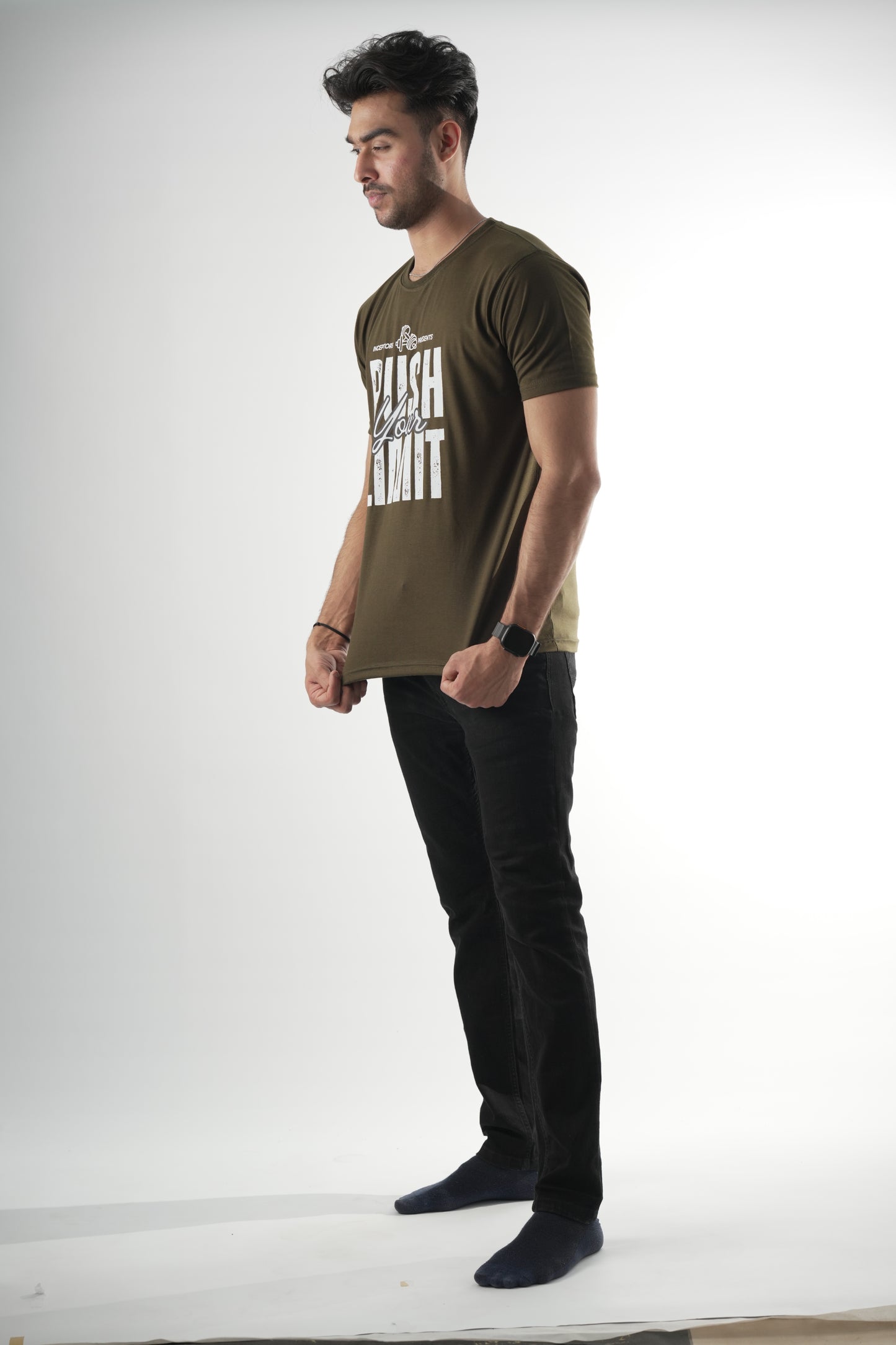Push Your Limit T-Shirt - Inceptors Wear | Premium Gym & Casual Tee
