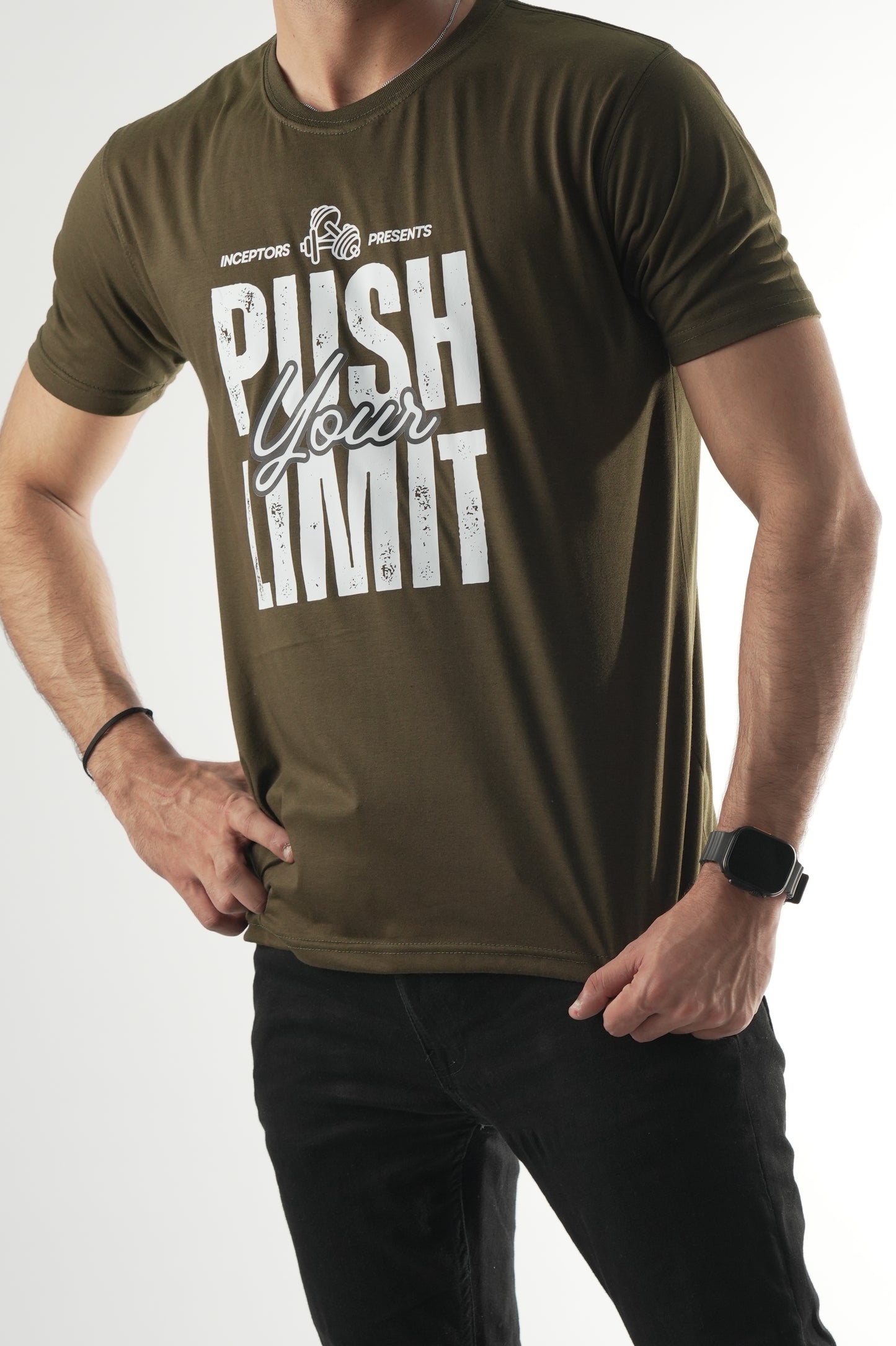 Push Your Limit T-Shirt - Inceptors Wear | Premium Gym & Casual Tee