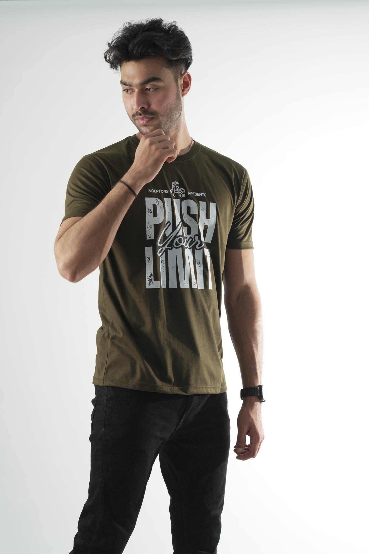 Push Your Limit T-Shirt - Inceptors Wear | Premium Gym & Casual Tee