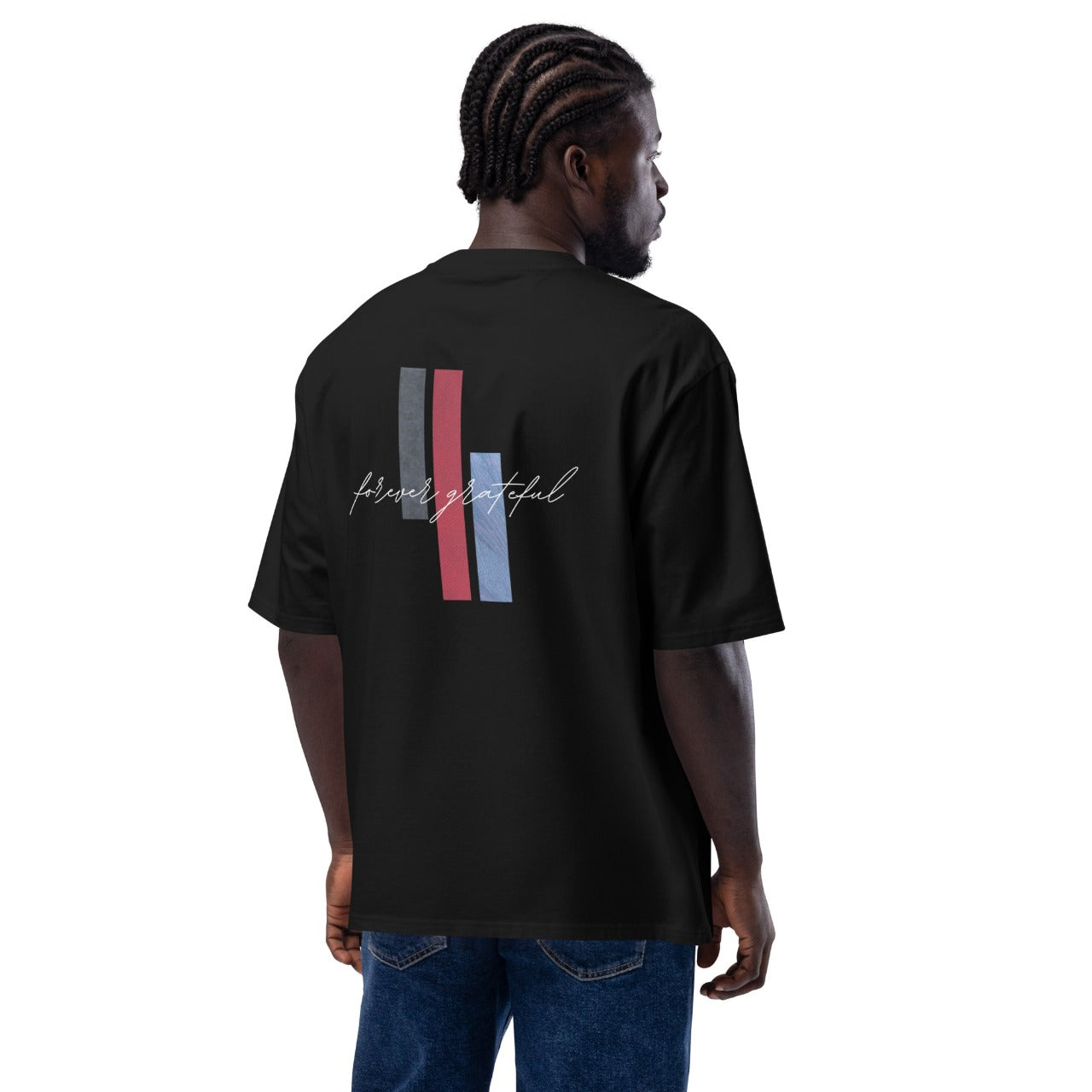 Oversized Graphic Drop Shoulder T-Shirt – Bold Streetwear (D-04)