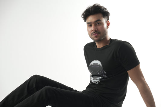 Astronaut Printed T-Shirt | Space Graphic Tee Pakistan | Inceptors Wear