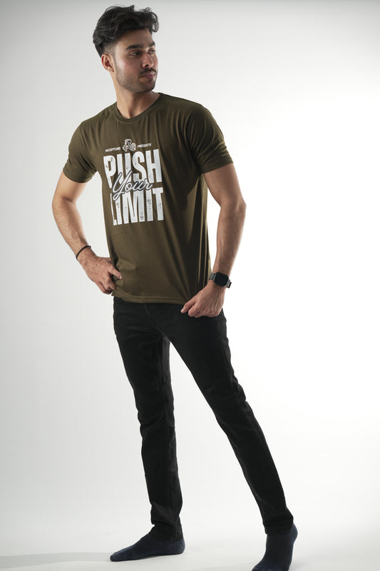 Push Your Limit T-Shirt - Inceptors Wear | Premium Gym & Casual Tee